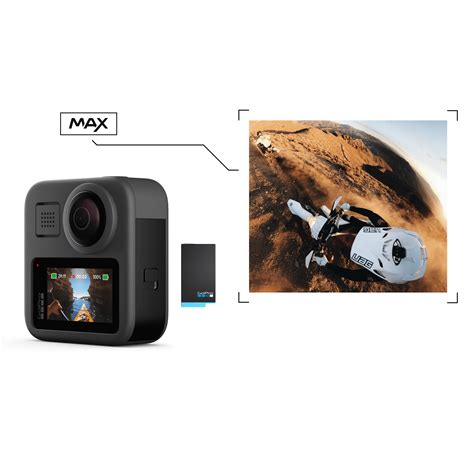GoPro MAX 360 Action Camera (Waterproof + Stabilization).